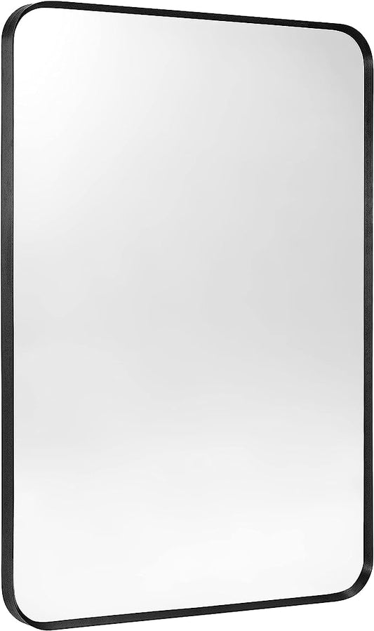 Black Rectangle Mirror