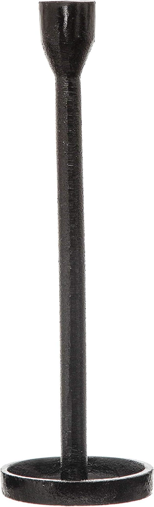 Black Iron Base Taper Candle Holder