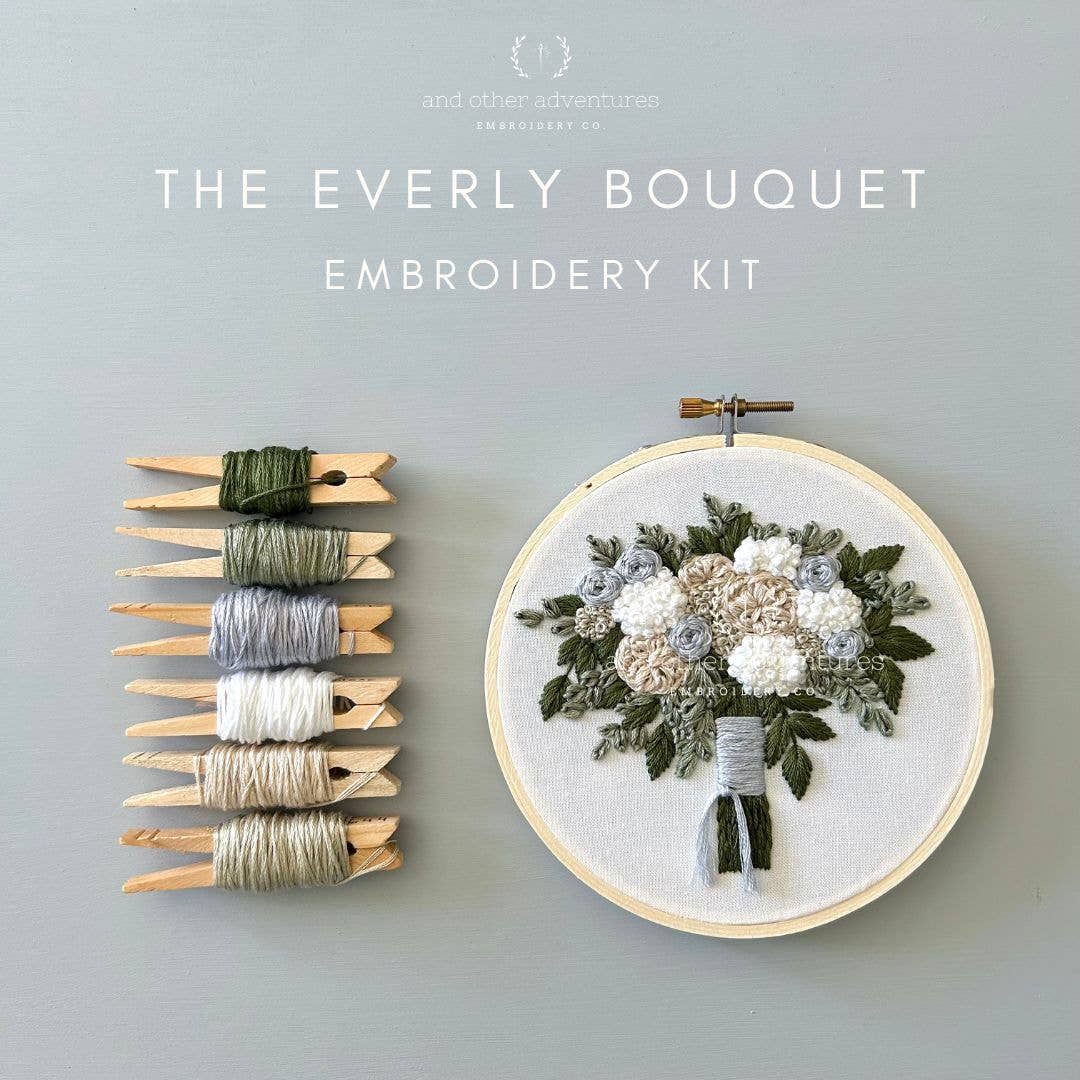 Everly Bouquet Emboridery Kit