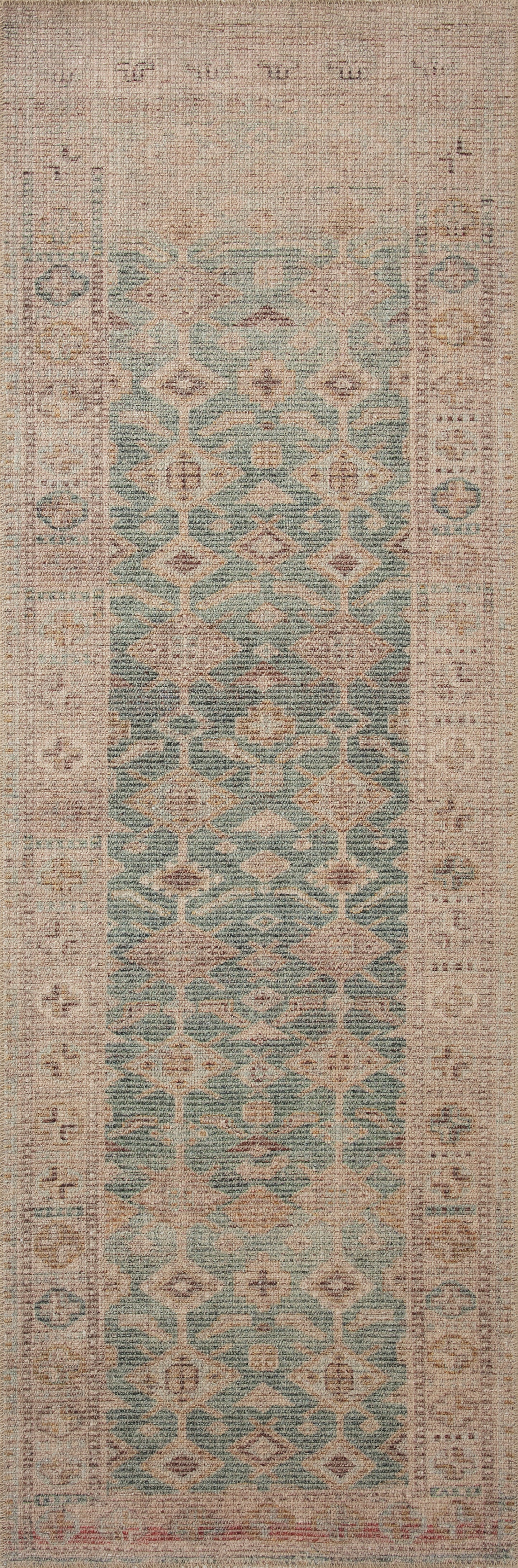 Aubrey Aqua/Sand Rug