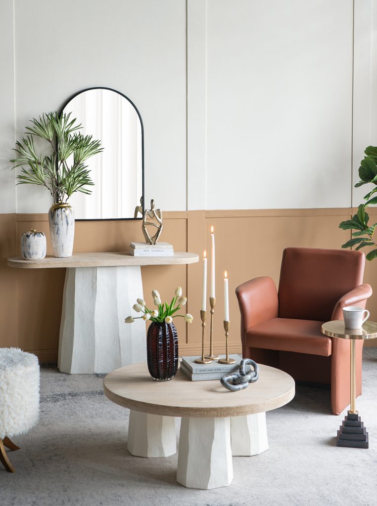 Sculptural Console Table