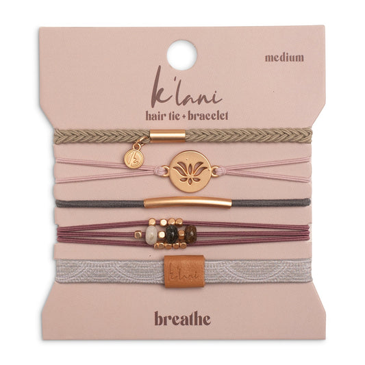 Breathe Hair Tie Bracelet