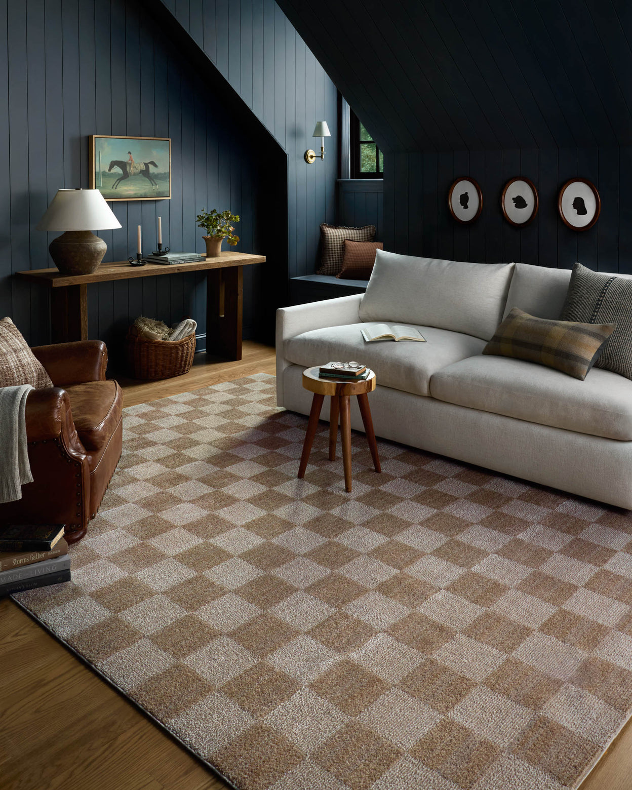 Calvin Rug Pebble/Ivory
