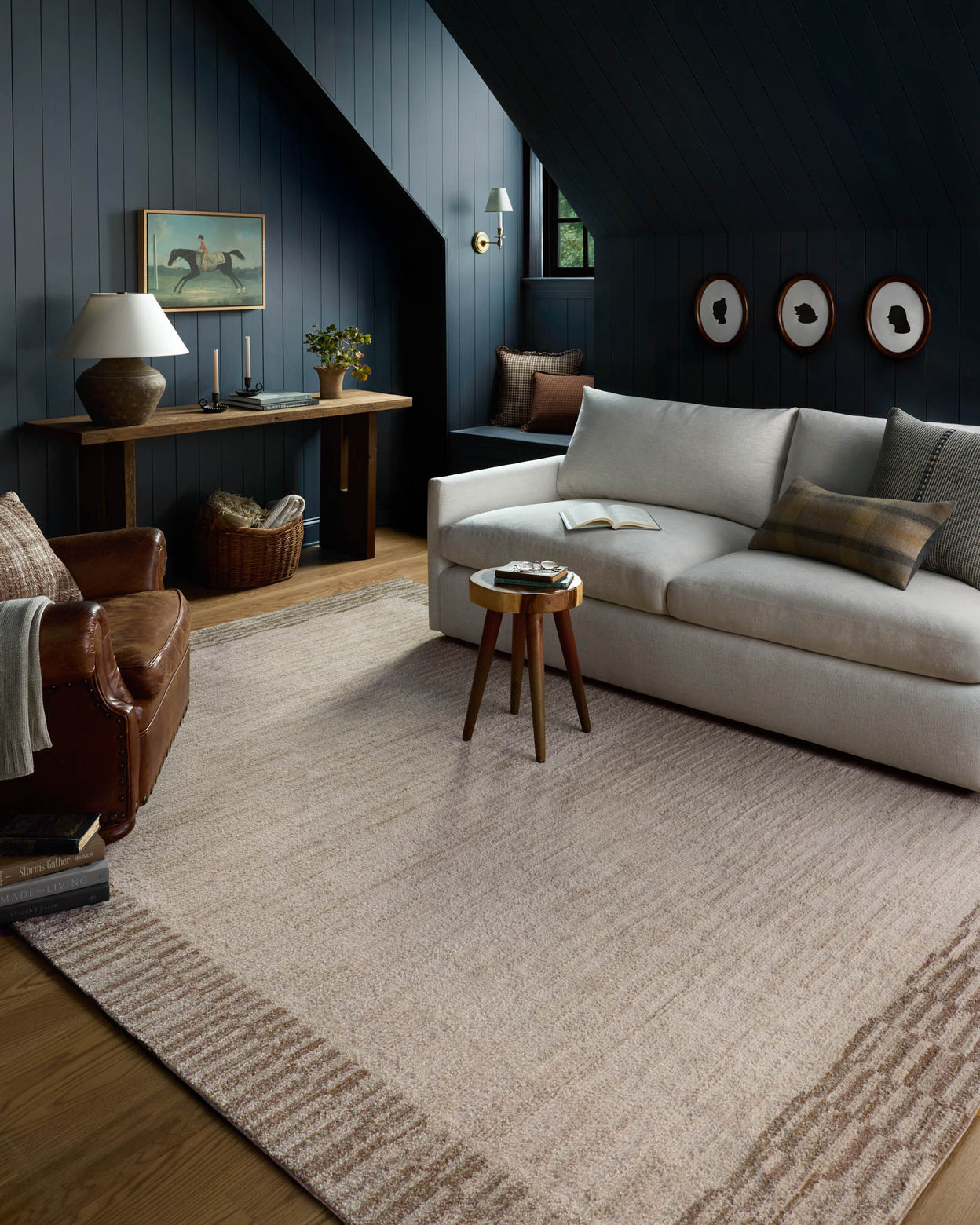 Calvin Rug Ivory Pebble