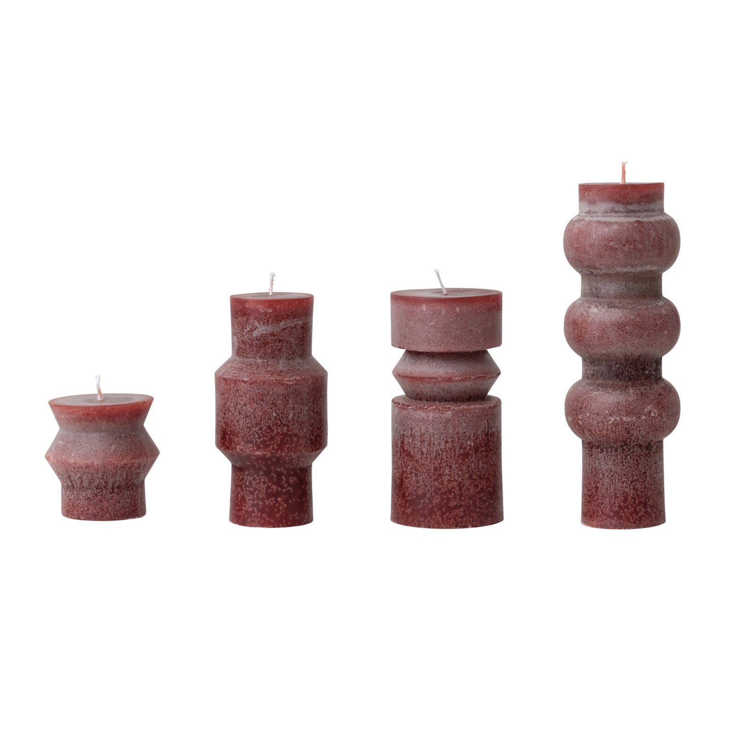 Cranberry Small Totem Pillar Candle