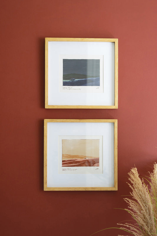 Framed Landscape Print Set