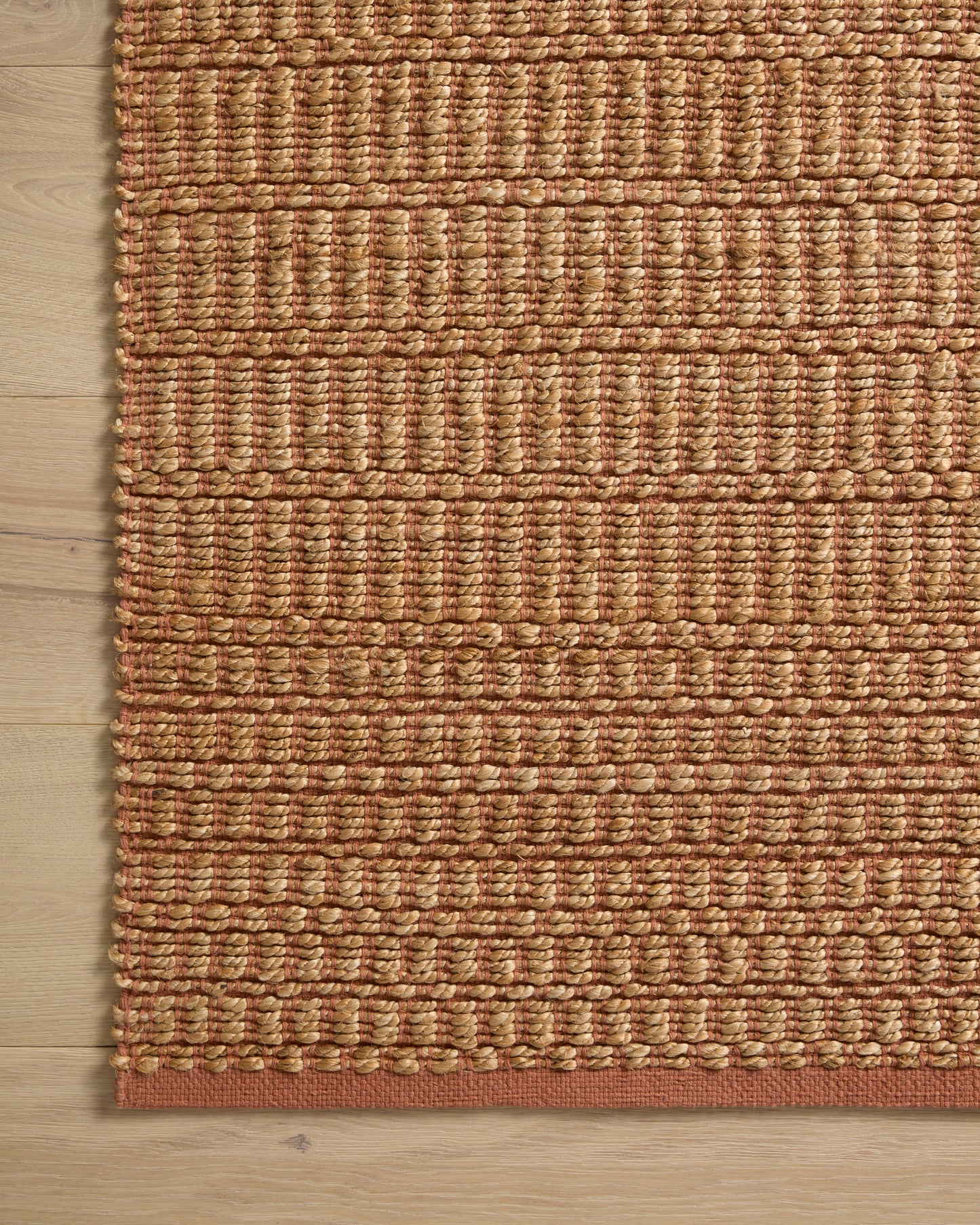 Colton Natural / Clay Rug