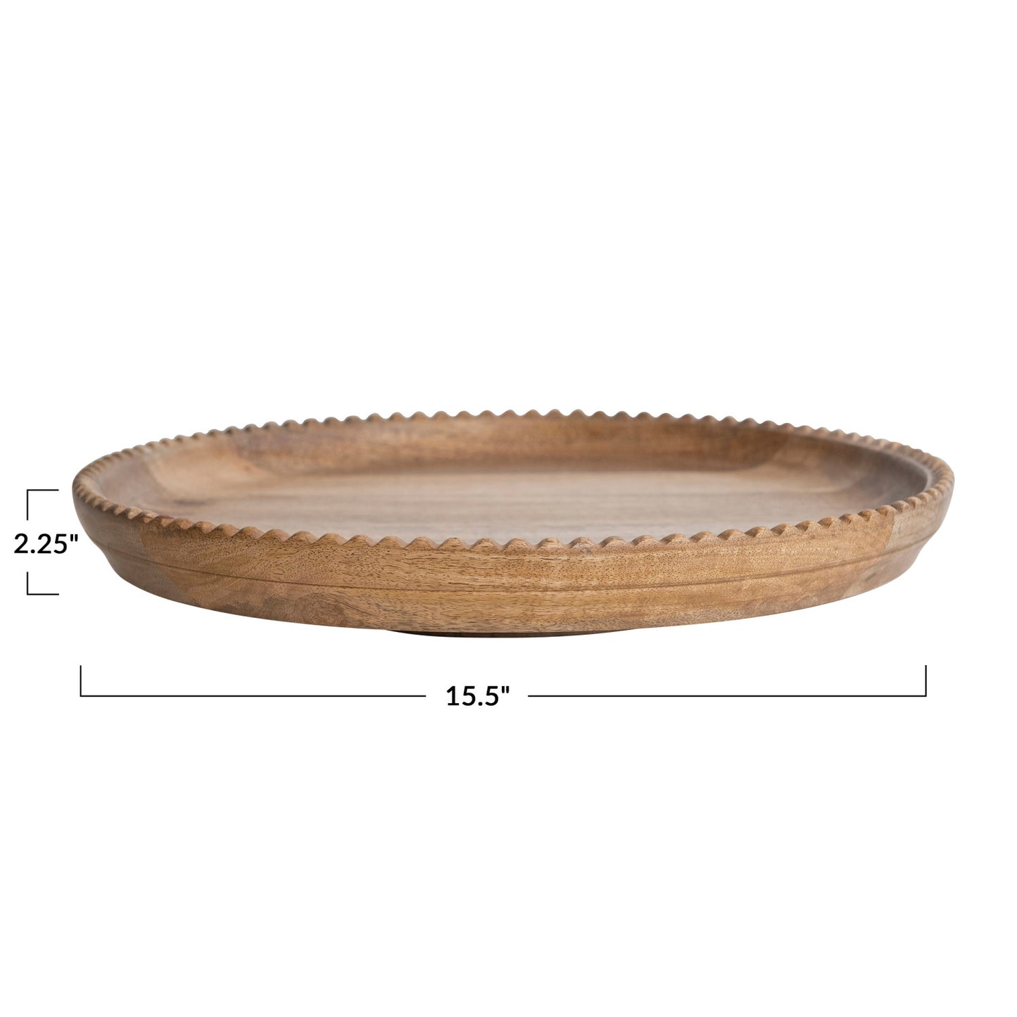 Scalloped Edge Lazy Susan