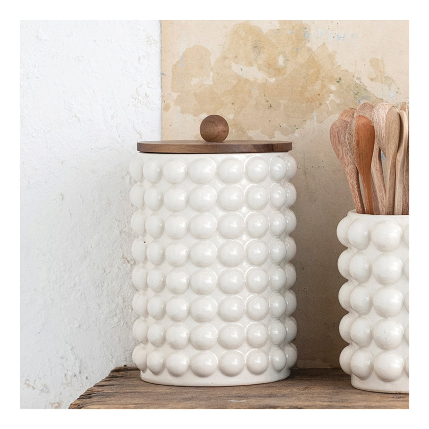 Dotted Canister