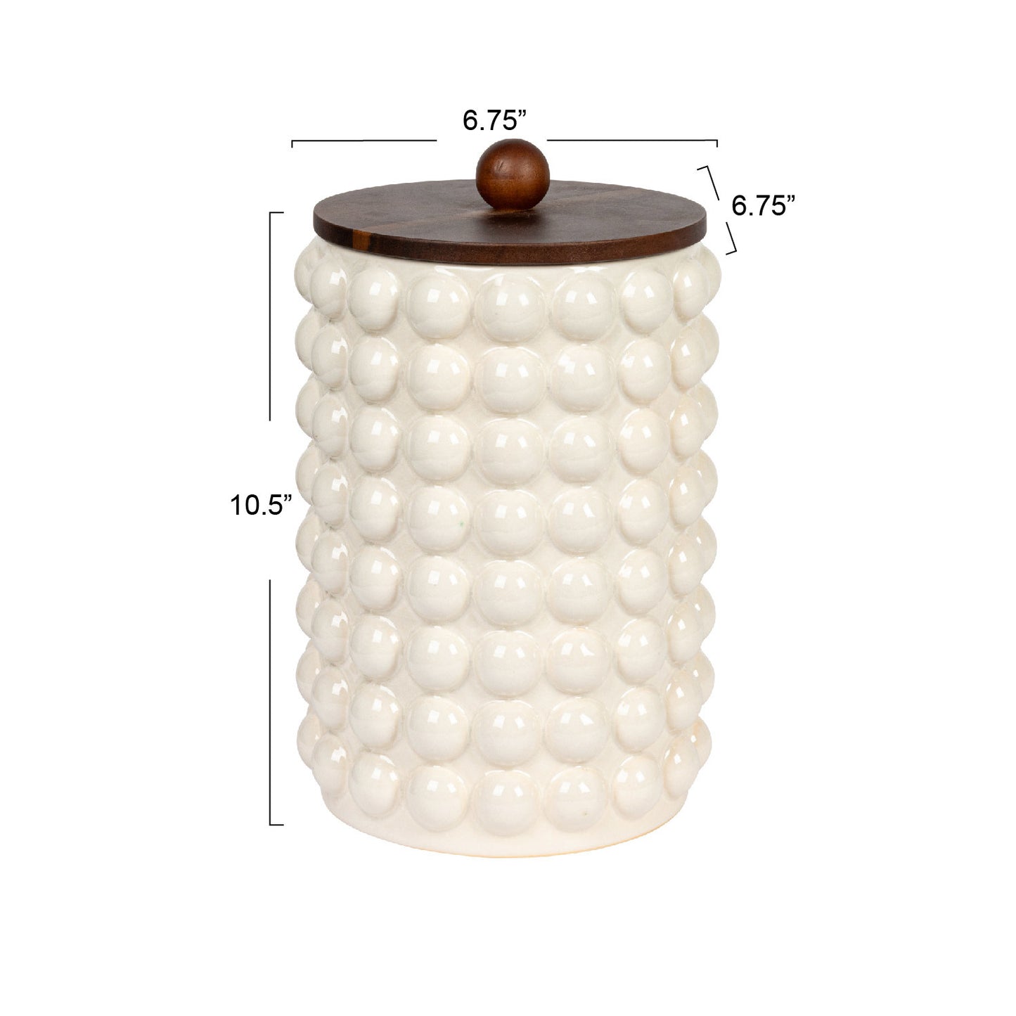 Dotted Canister