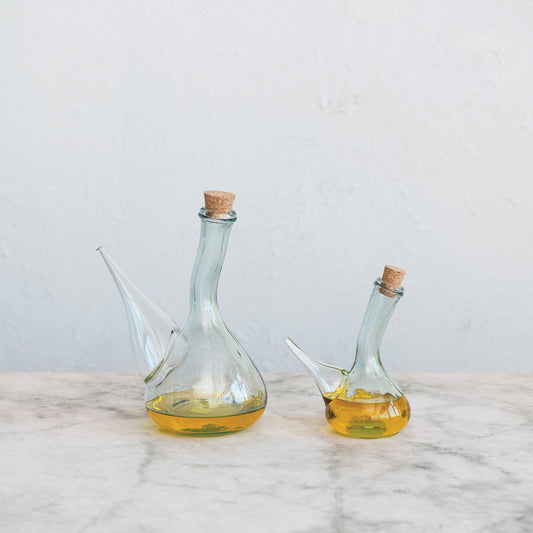 Recycled Glass Cruet