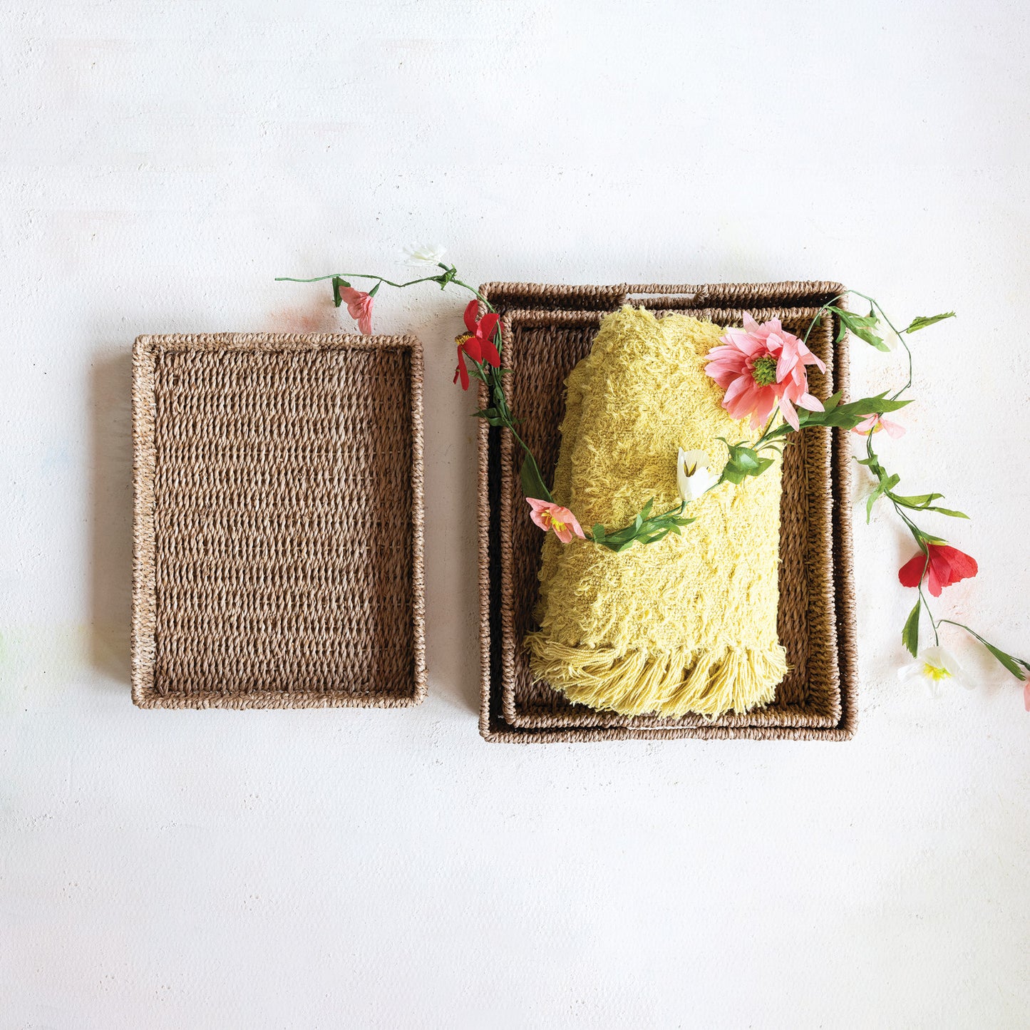 Hand-Woven Bankuan Tray