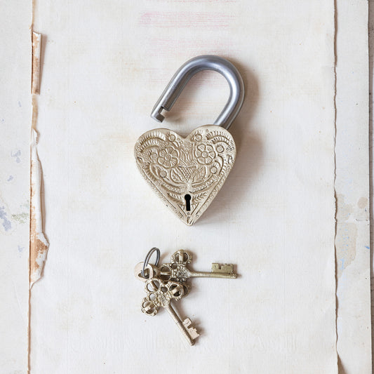 Heart Shaped Lock & Key