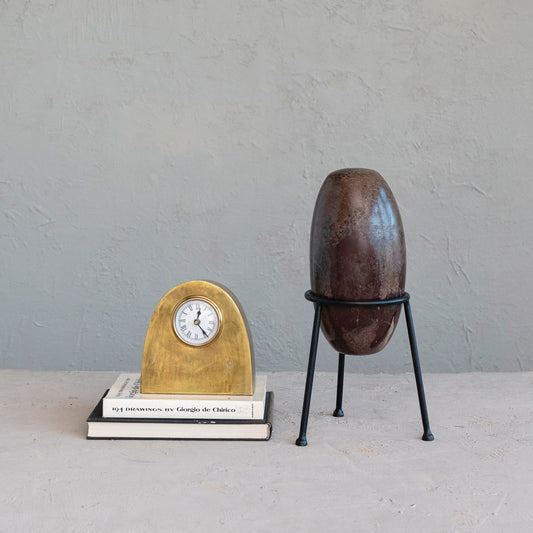 Arched Metal Clock