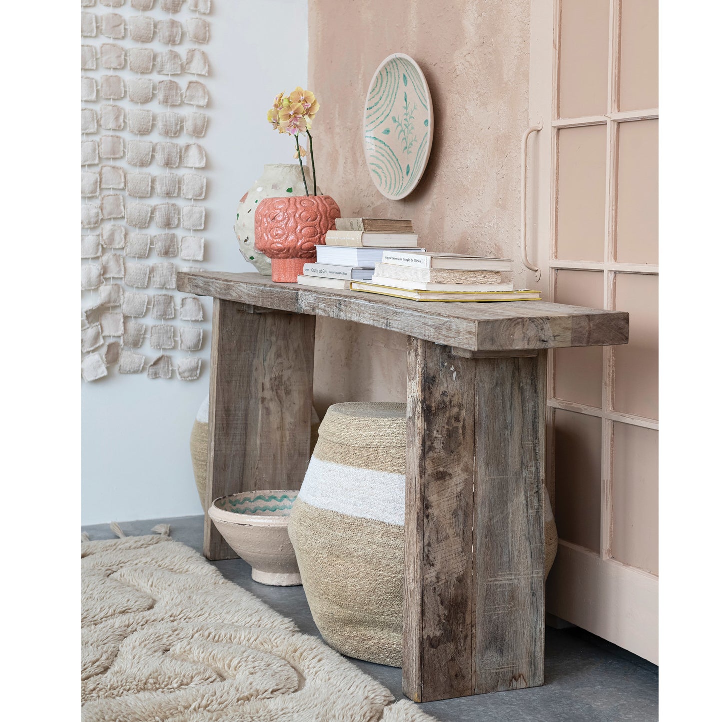 Reclaimed Wood Console Table