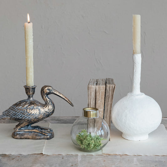 Bird Taper Candle Holder