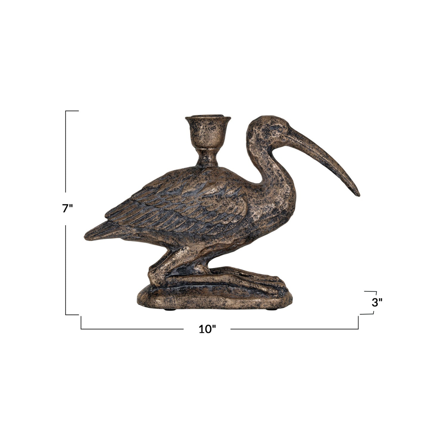 Bird Taper Candle Holder