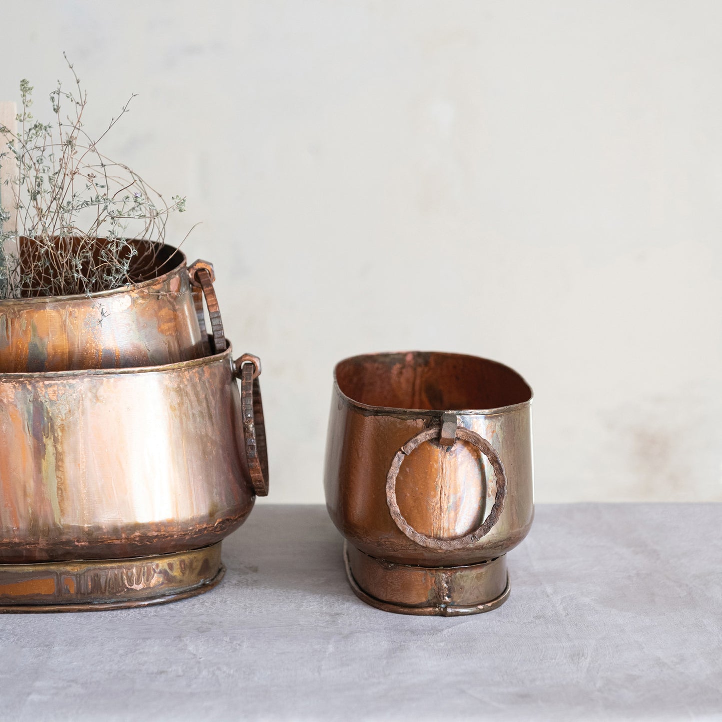 Sonoma Metal Planters