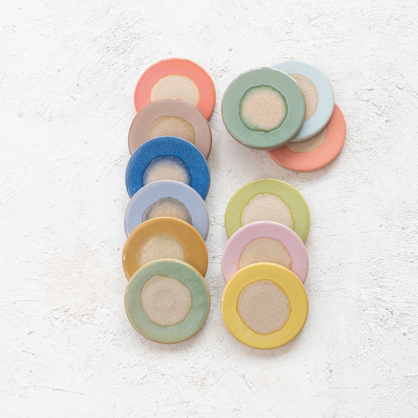 Colored Stoneware Trivet