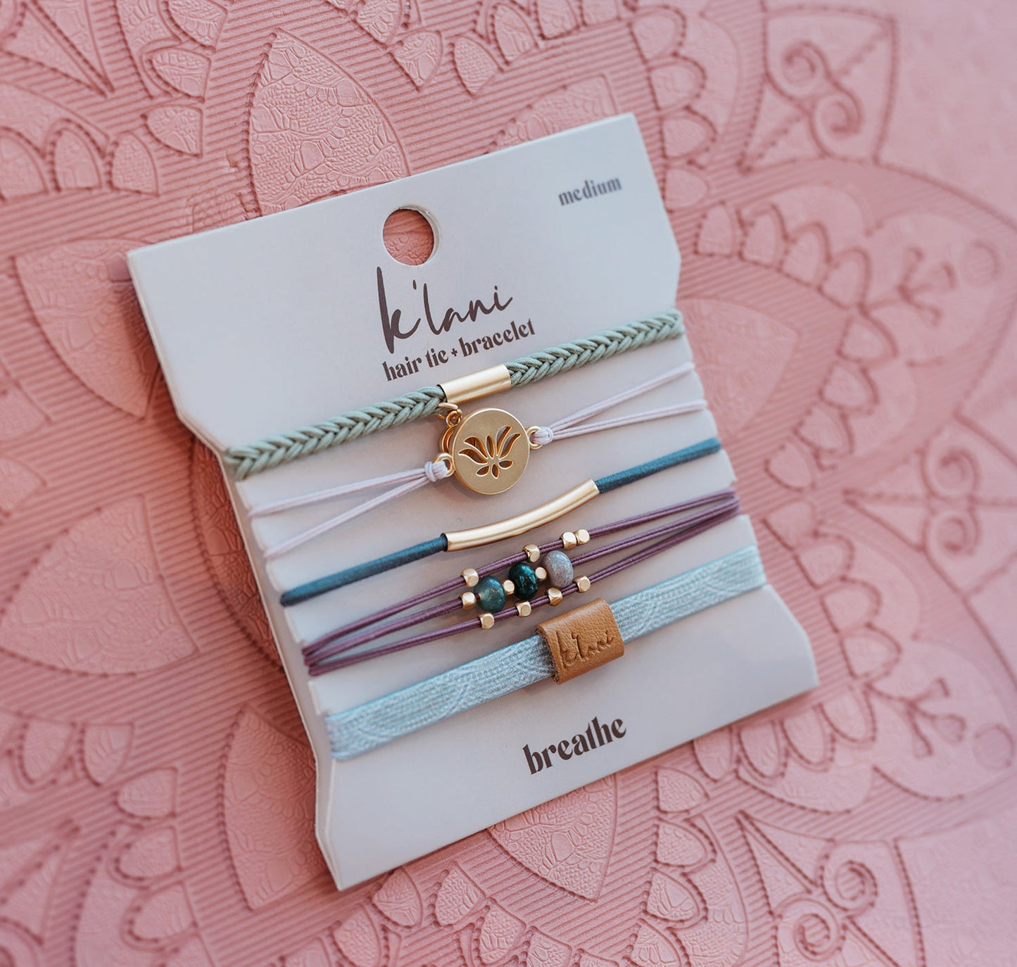 Breathe Hair Tie Bracelet