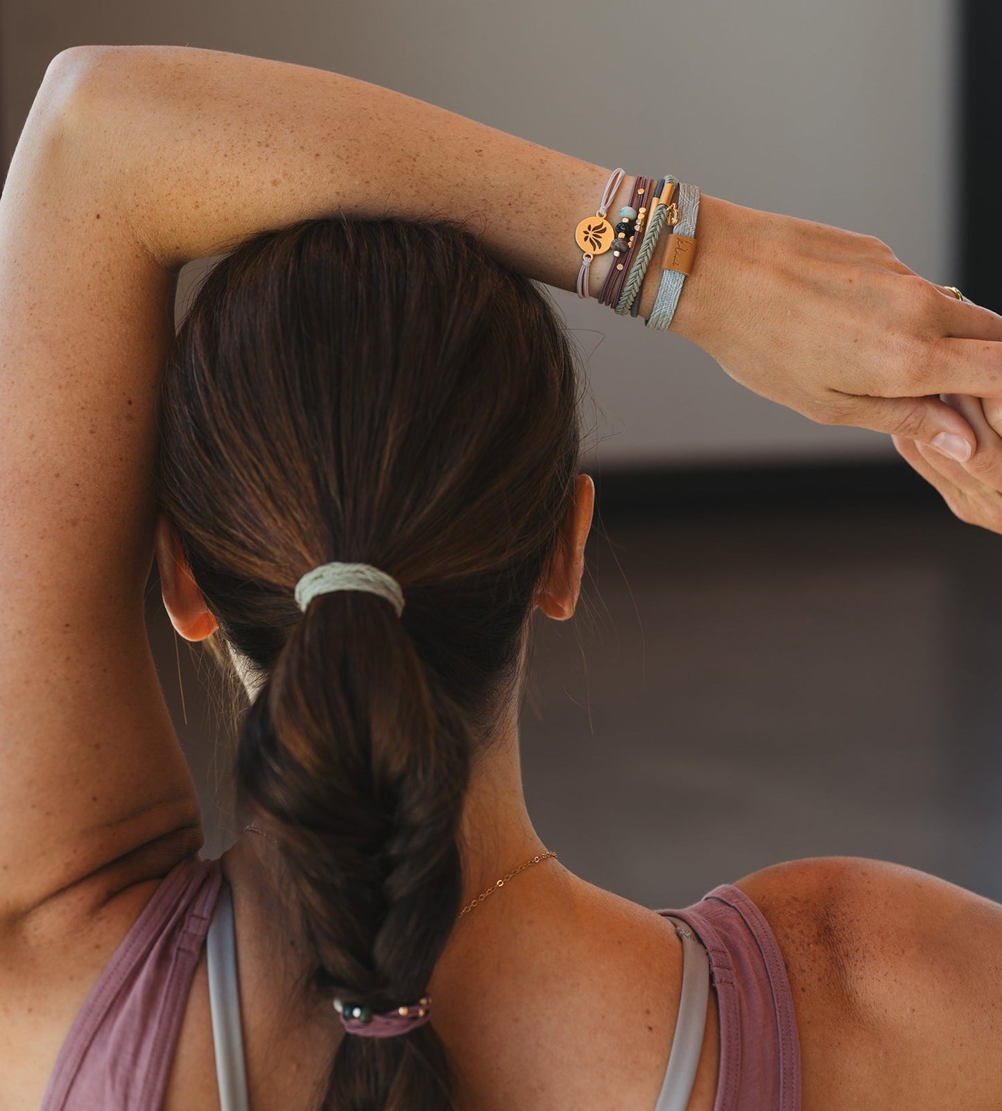 Breathe Hair Tie Bracelet