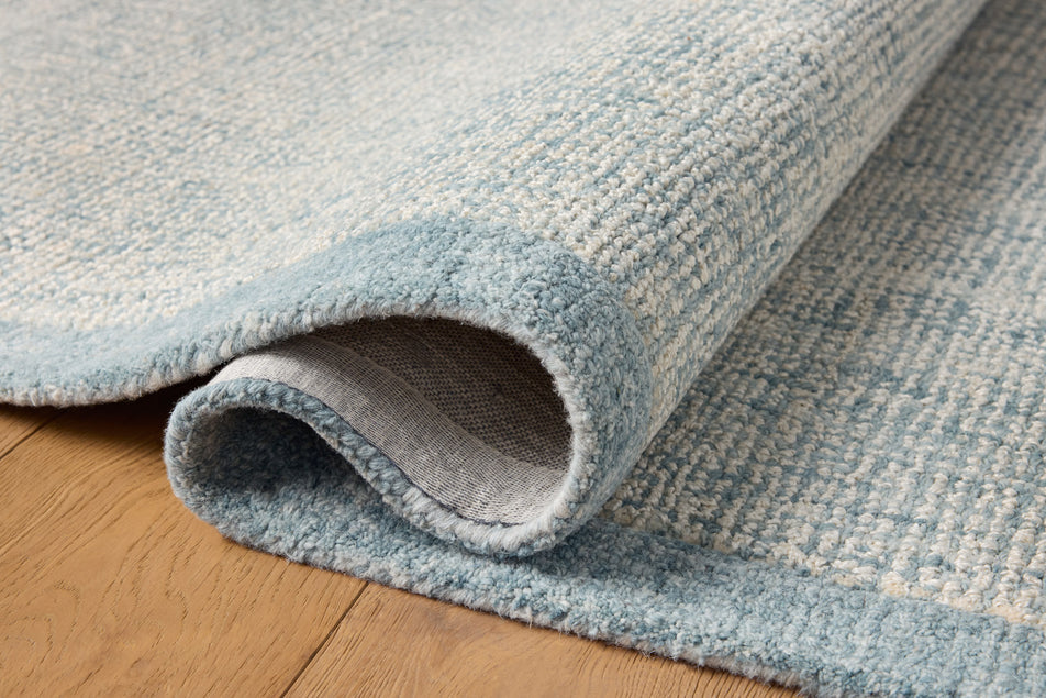 Henley Rug Ivory/Blue