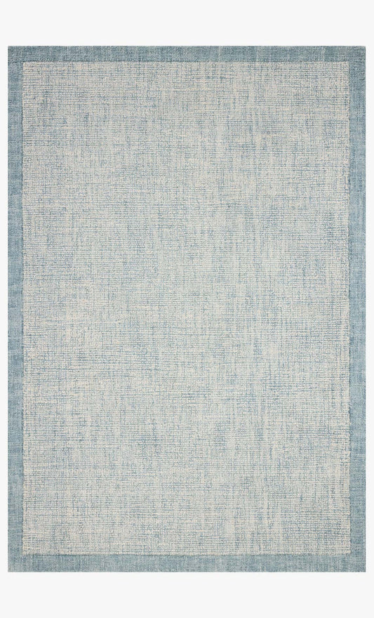 Henley Rug Ivory/Blue