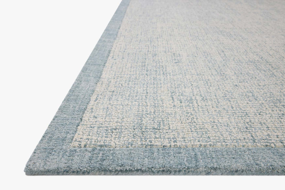 Henley Rug Ivory/Blue