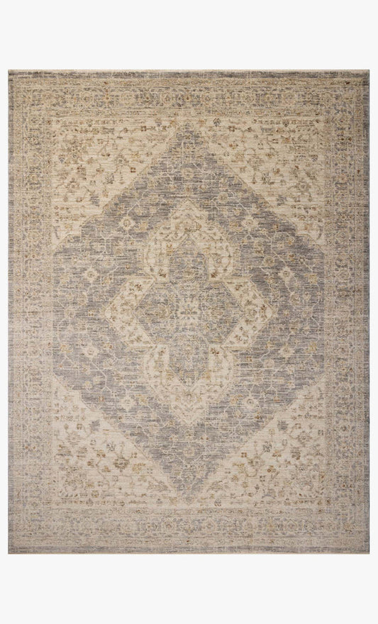 Junie Denim/Natural Rug