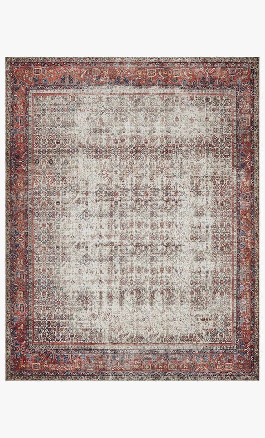Layla Ivory / Brick Rug