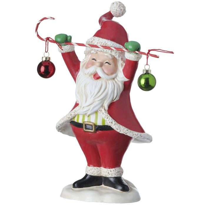 Vintage Santa with Candy Canes