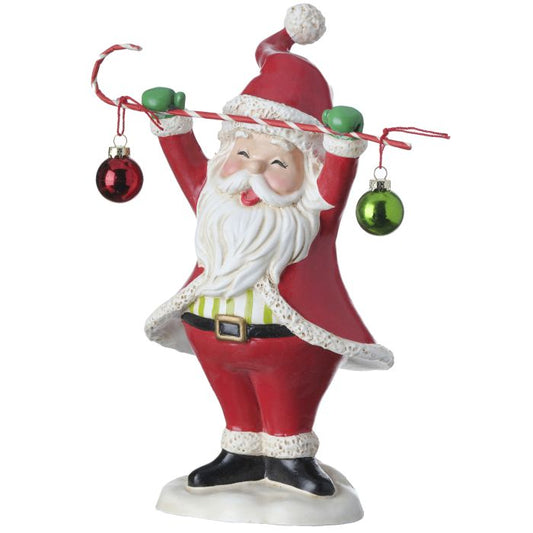 Vintage Santa with Candy Canes