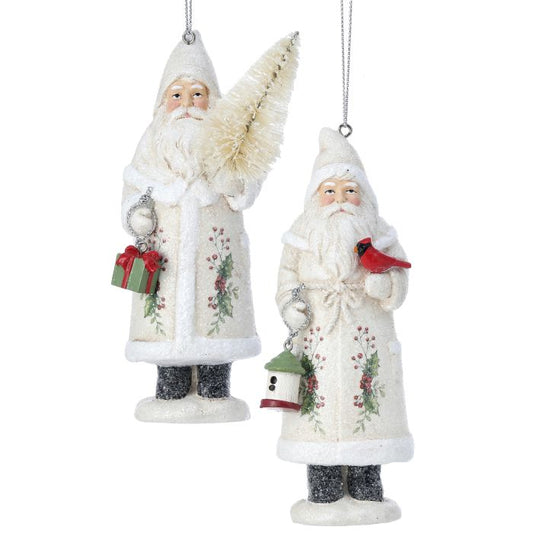 Garden Santa Ornament
