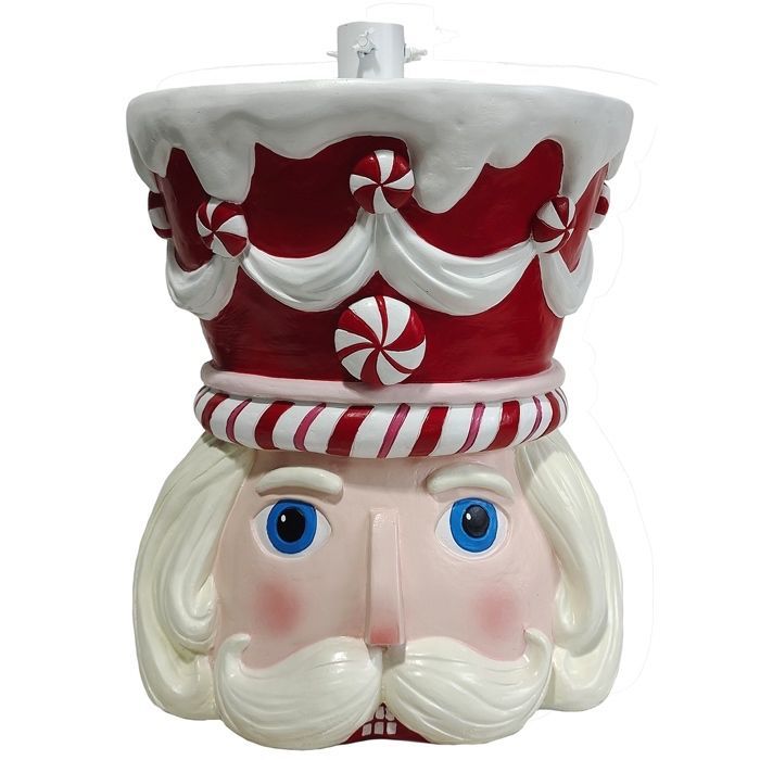 Outdoor Nutcracker Tree Holder