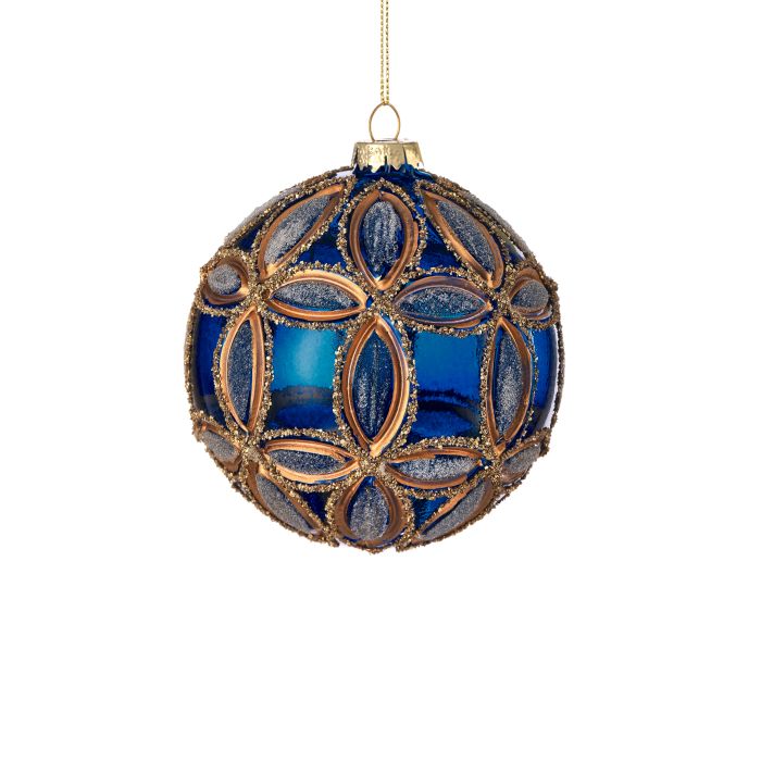 Glass Fluerette Ornament