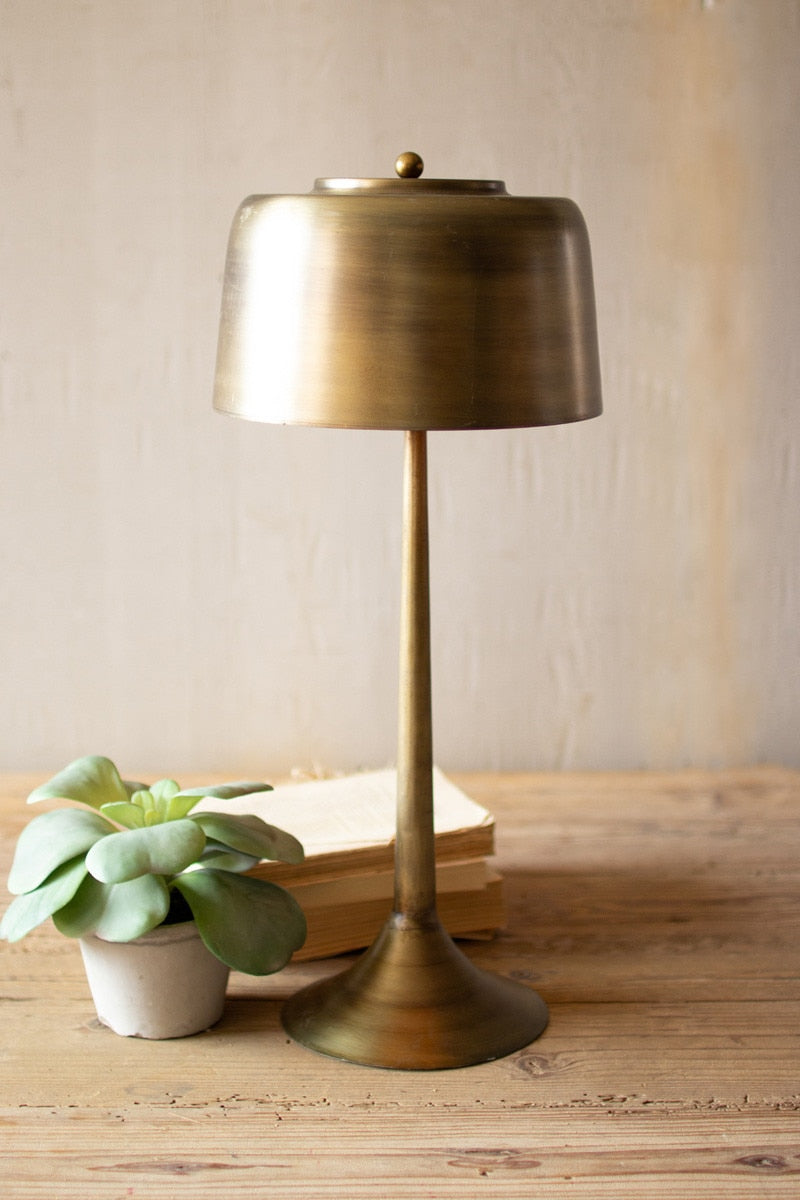Antique Brass Lamp