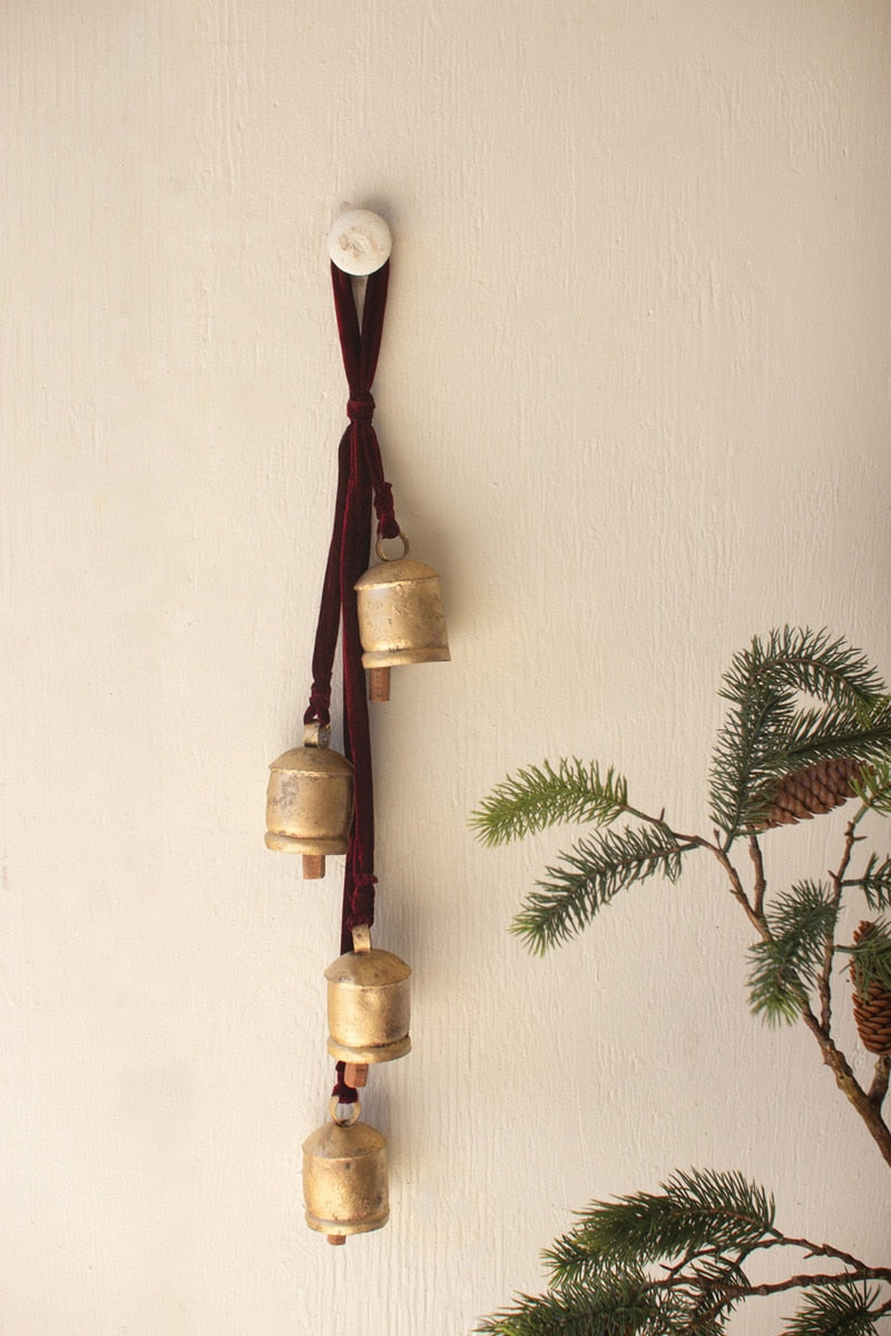 Velvet Rope Christmas Bells