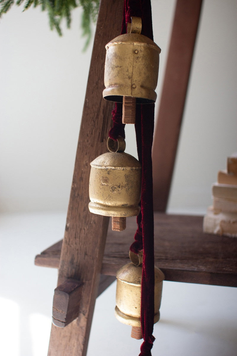 Velvet Rope Christmas Bells
