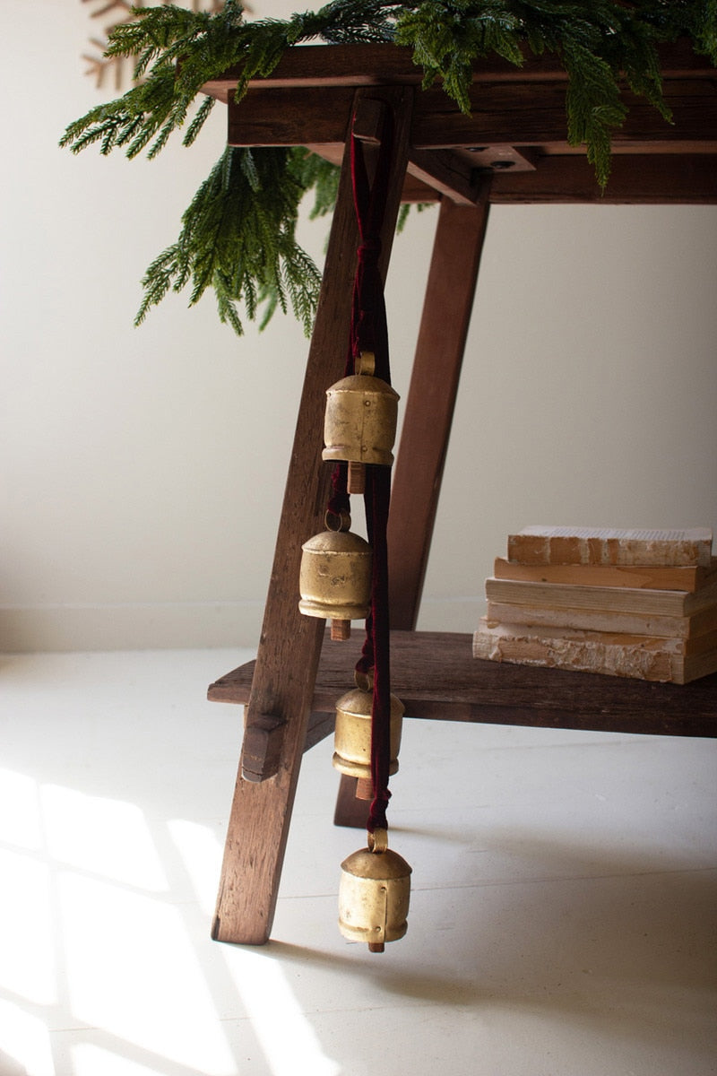 Velvet Rope Christmas Bells
