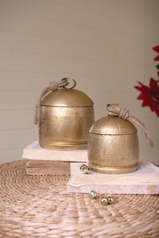 Decorative Bell Canister