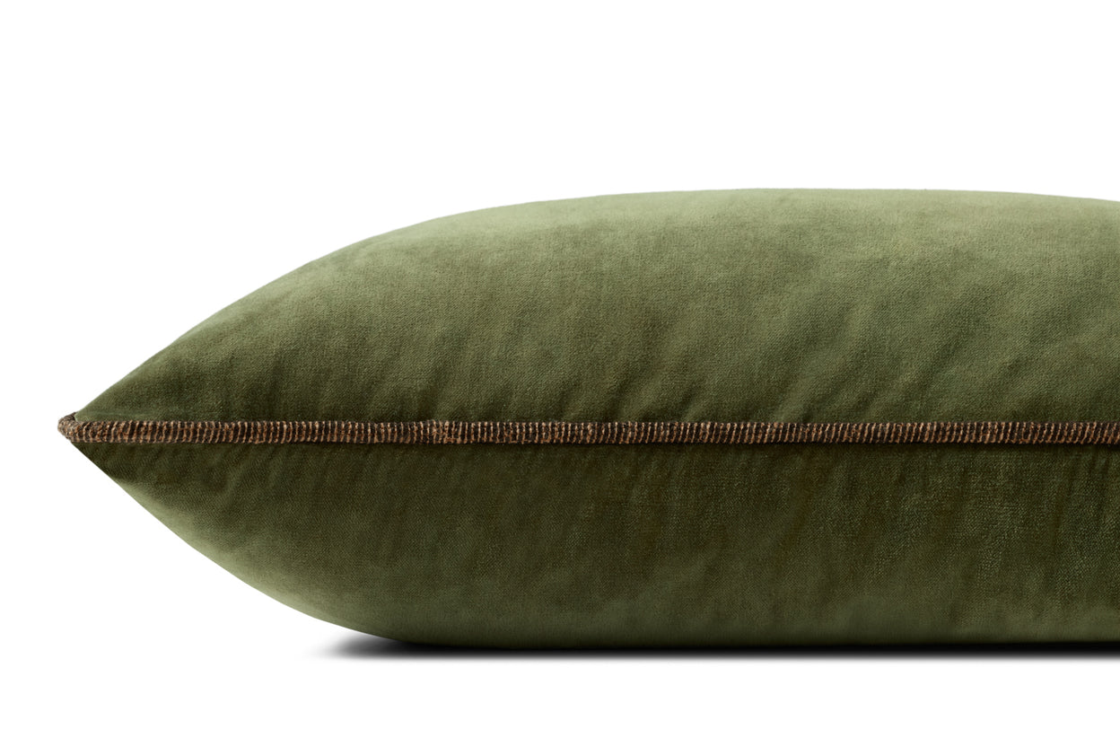 Dark Green Velvet Pillow