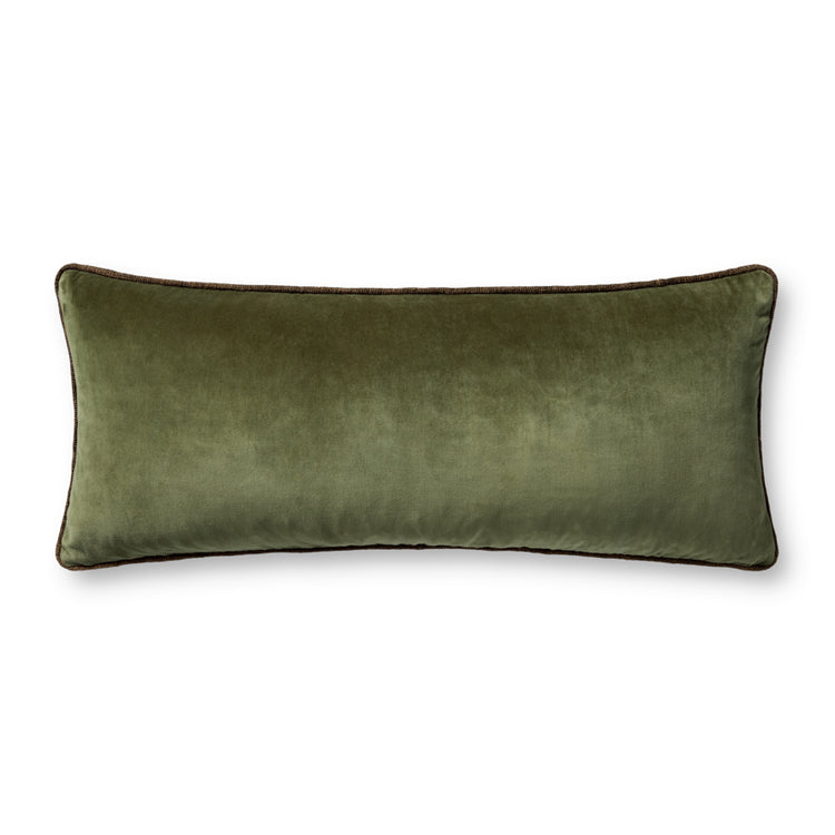 Dark Green Velvet Pillow