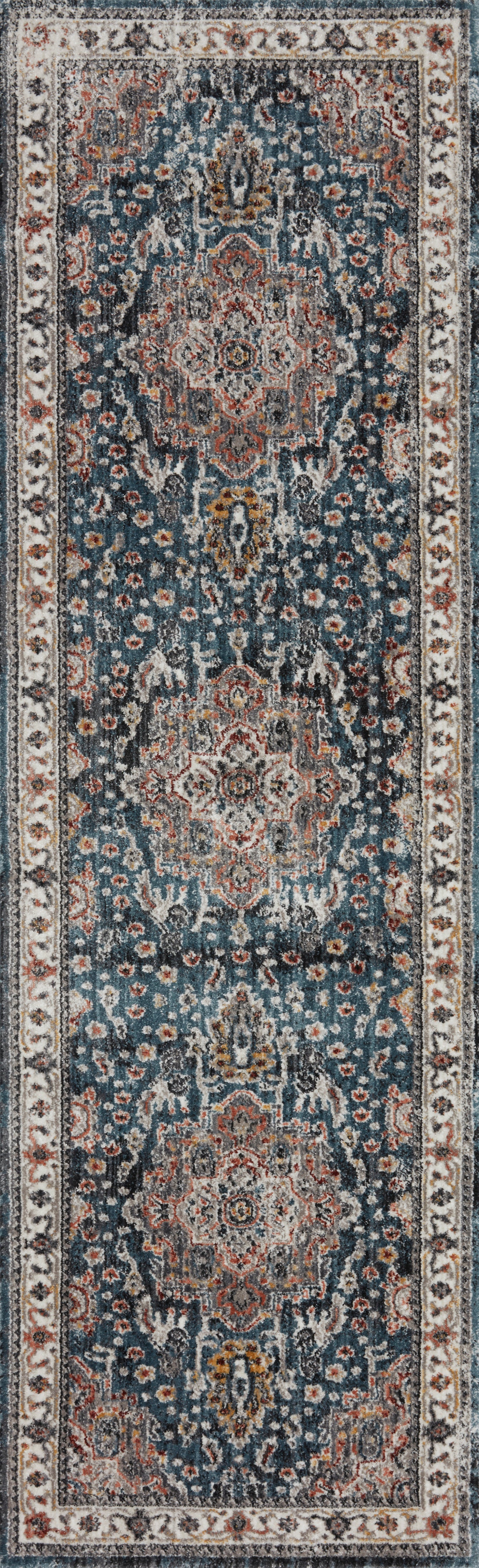 Samra Slate/Multi Rug