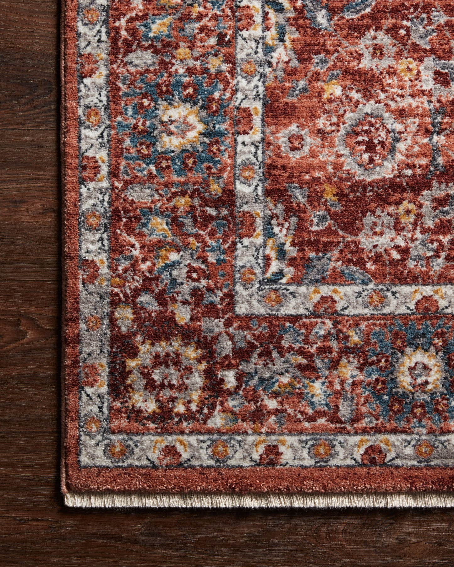 Samra Brick/Multi Rug