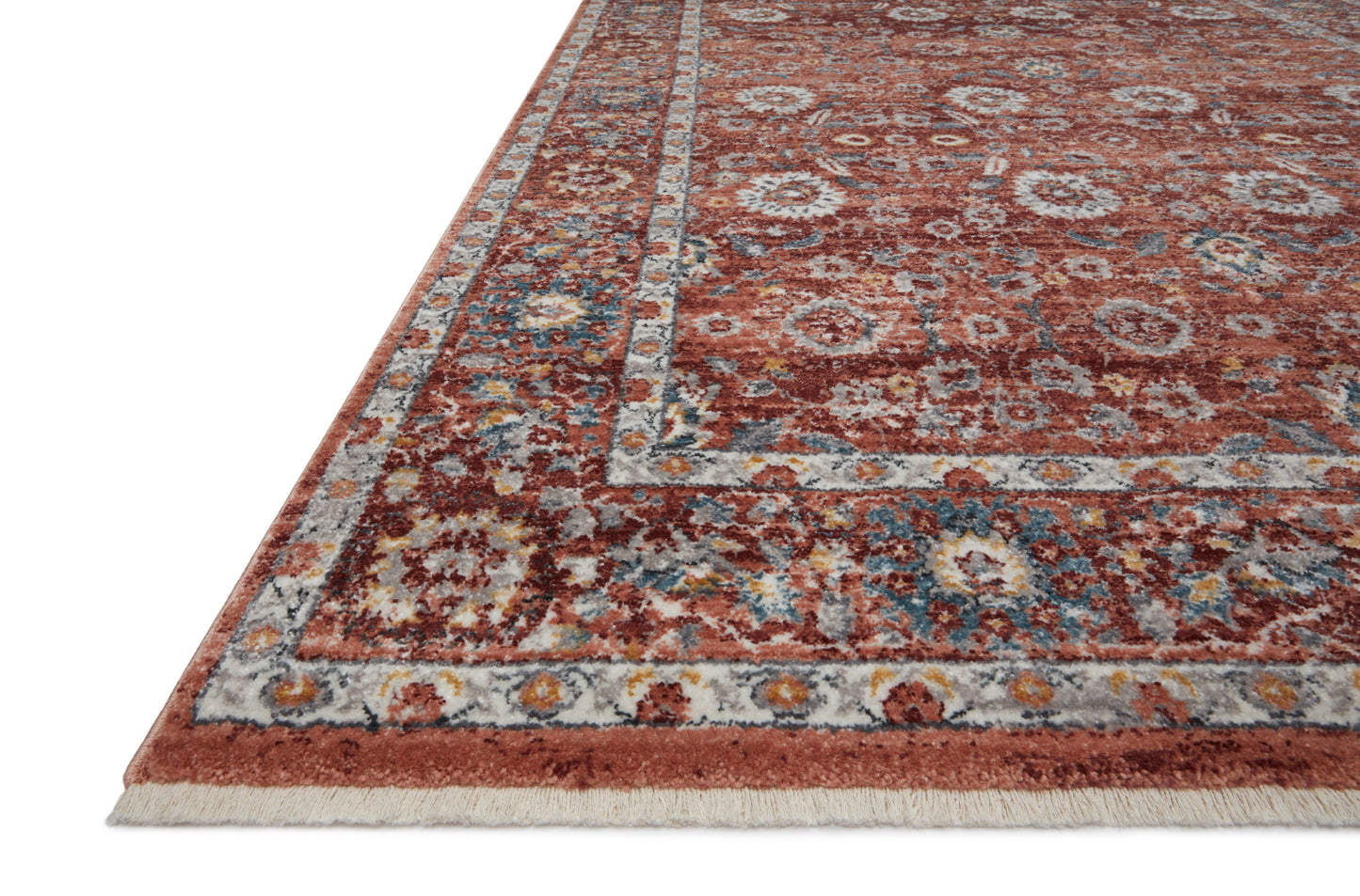 Samra Brick/Multi Rug