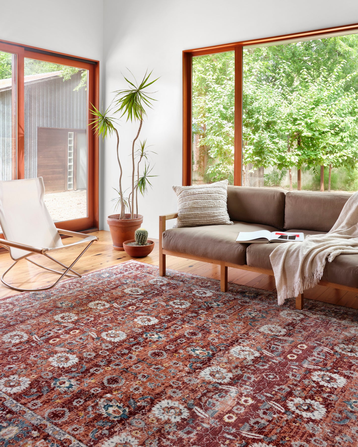 Samra Brick/Multi Rug