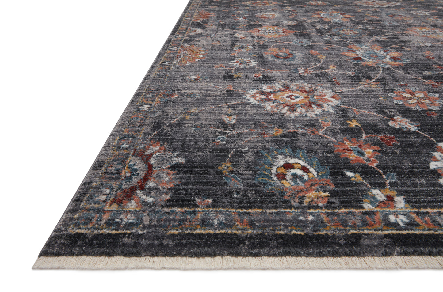 Samra Charcoal/Multi Rug