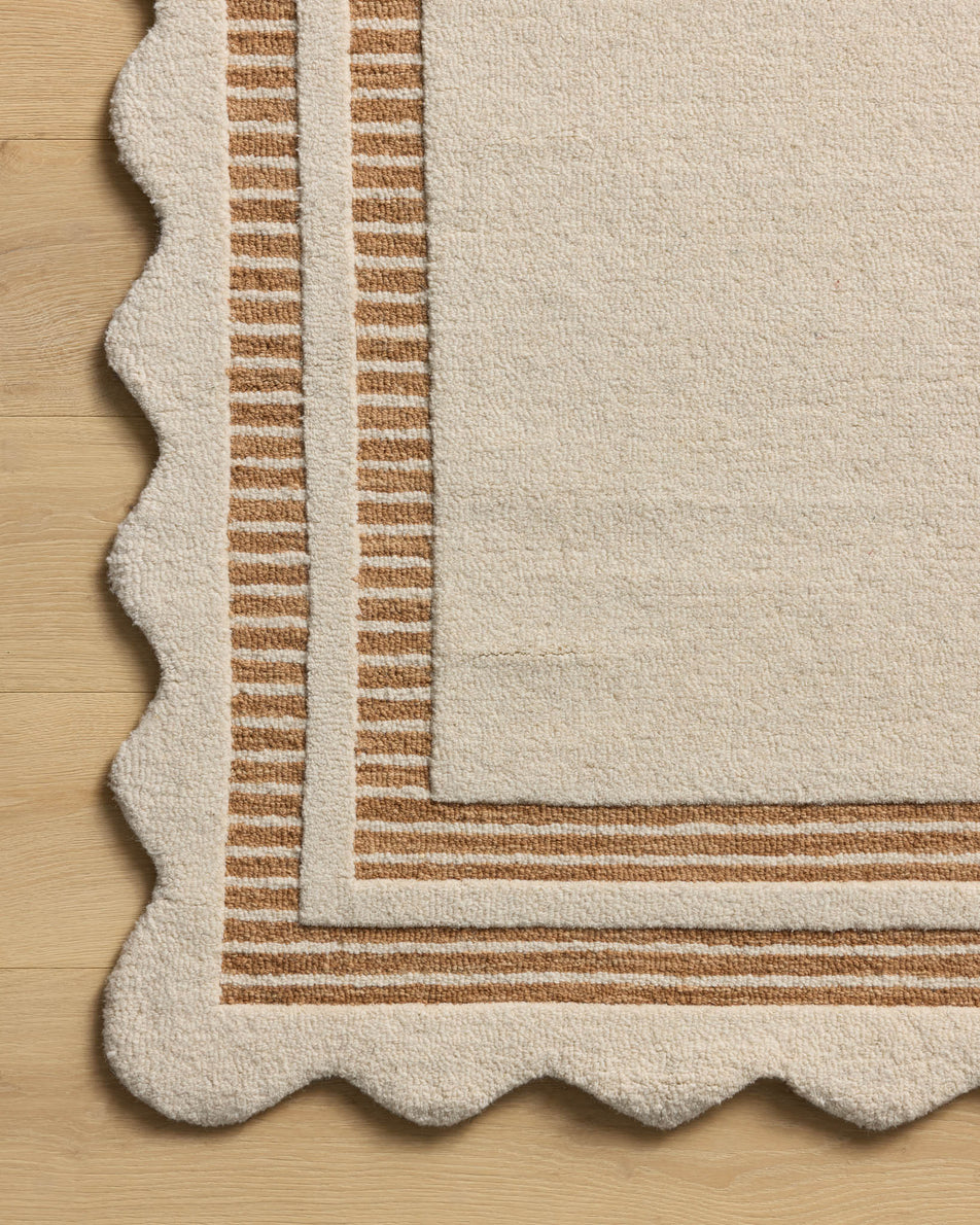 Scottie Ivory Rust Rug