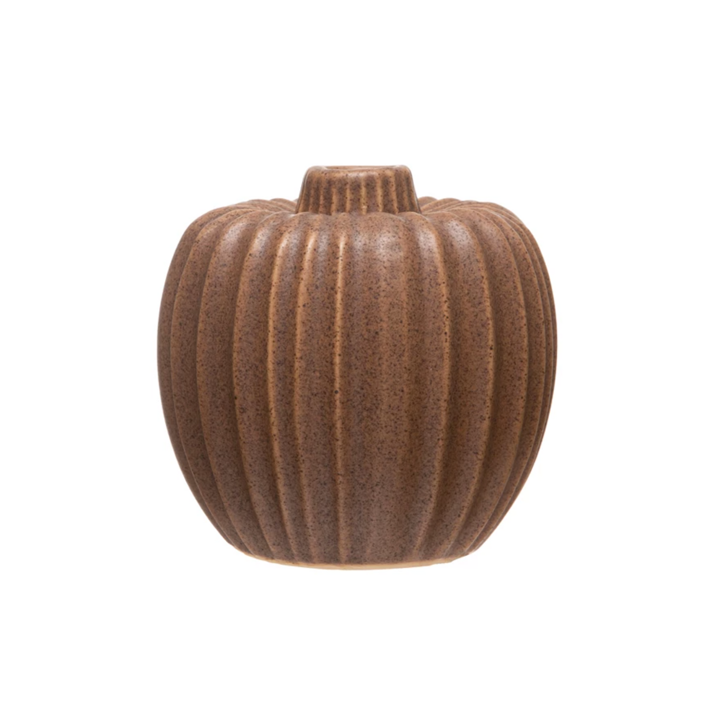 Pumpkin Stoneware Vase