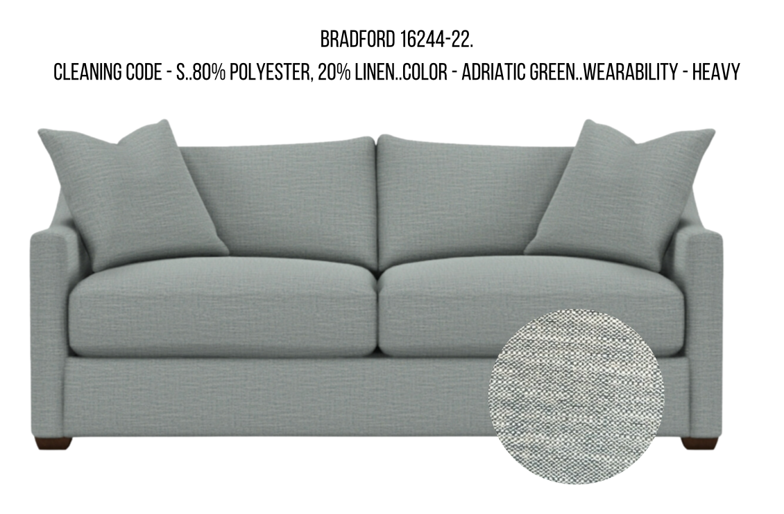 Bradford 2 cushion 82" Sofa